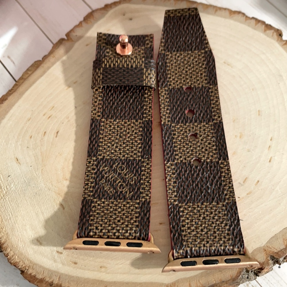Louis Vuitton handmade Apple Watch band 38mm-40mm